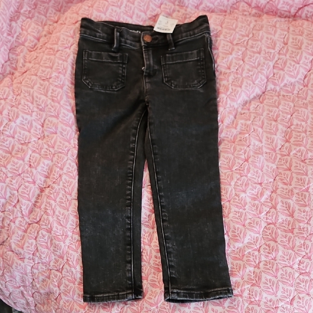 J Crew Crewcuts - Black Denim Girls Jeans